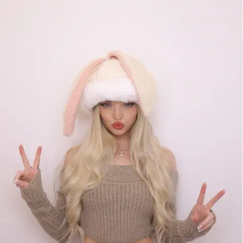 Bunny Hat – Milk White